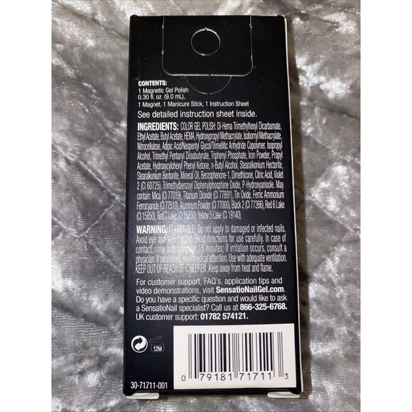 Sensational by Nailene Magnetic Gel Polish Tantalize 71711 Dazzling Damage Proof - Picture 2 of 4